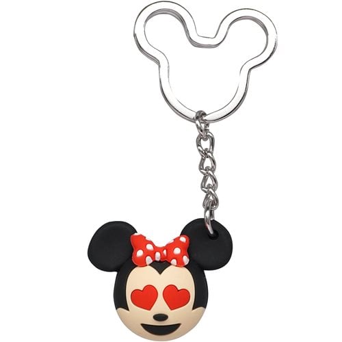 Minnie Mouse Icon Ball Key Chain