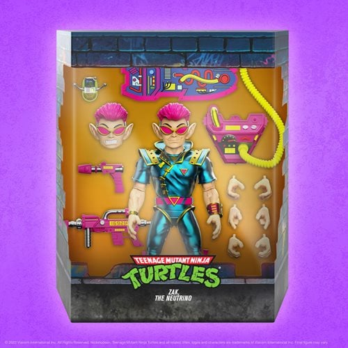 Teenage Mutant Ninja Turtles Ultimates Zak the Neutrino 7-Inch Action Figure