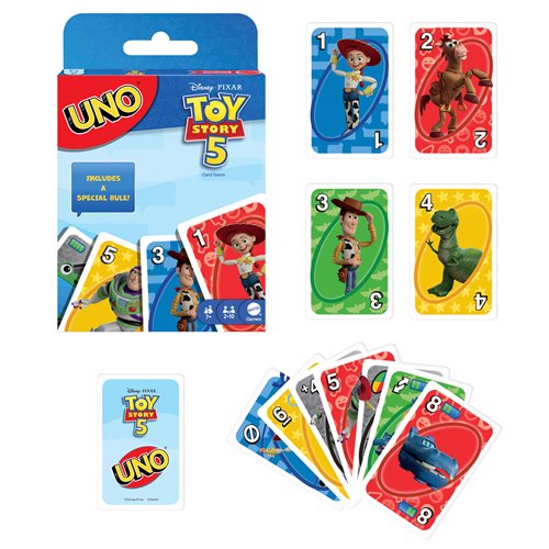 Toy Story 5 UNO Card Game