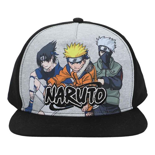 Naruto Embroidered Logo Youth Snapback Hat