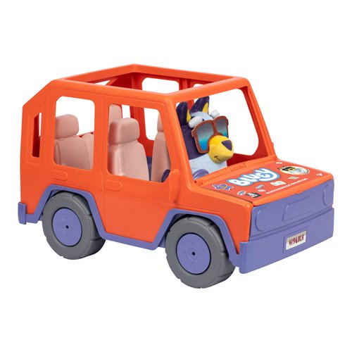 Bluey Bluey Buddies Big Heeler 4WD Vehicle and Bluey Plush