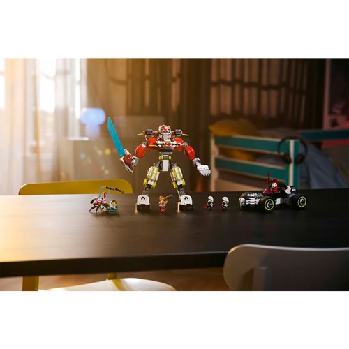 LEGO DreamZzz 71497 Cooper's Tiger Mech & Zero's Hot Rod Car