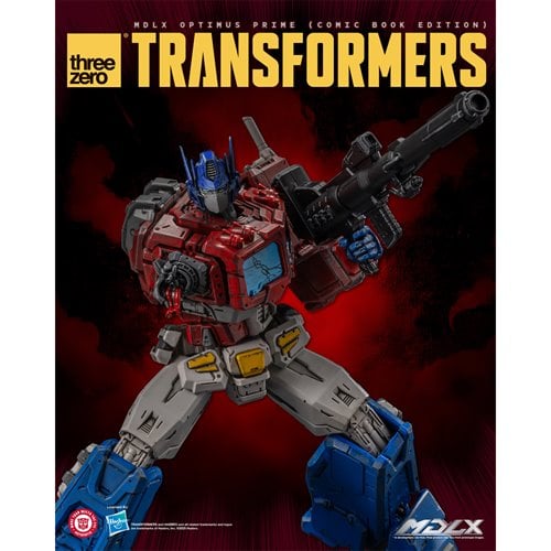 Transformers Optimus Prime Comic Book Edition MDLX Action Figure