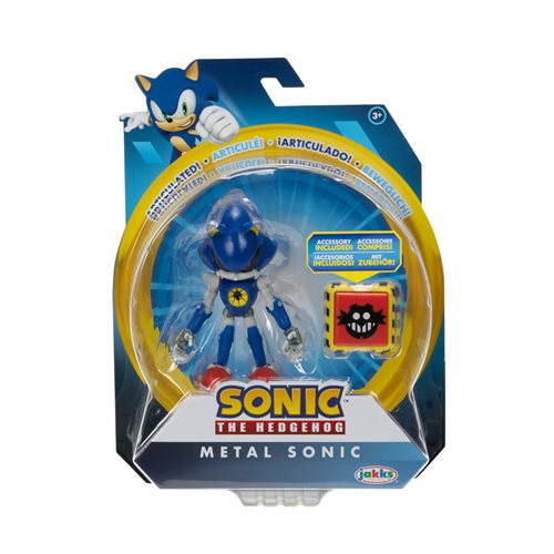 Sonic the Hedgehog 4-Inch Action Figures with Accessory Wave 13 Case of 6