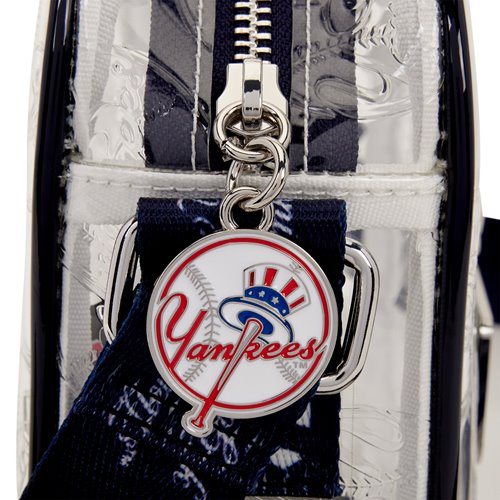 MLB New York Yankees Clear Crossbody Bag
