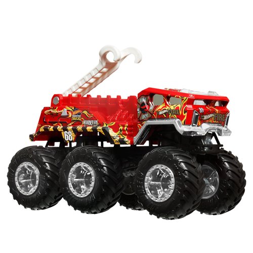 Hot Wheels Monster Trucks Big Rigs 1:64 Scale Vehicle 2026 Mix 1 Case of 4