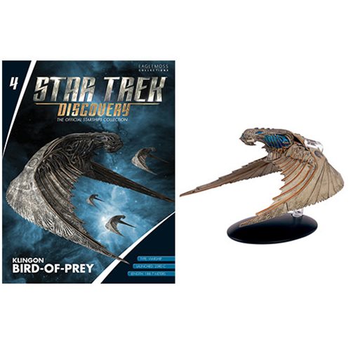 Star Trek Discovery Klingon Bird of Prey Vehicle with Collector Magazine #4