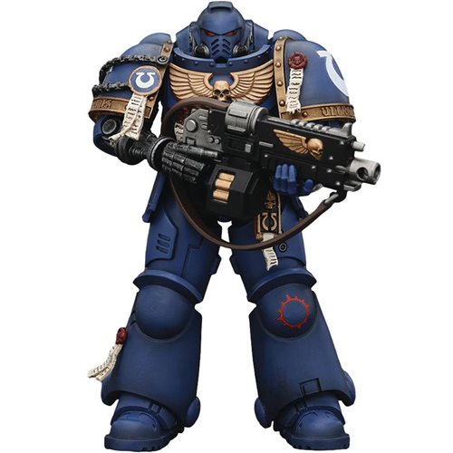 Joy Toy Warhammer 40,000: Space Marine 2 Ultramarines Brother Chairon 1:18 Scale Action Figure
