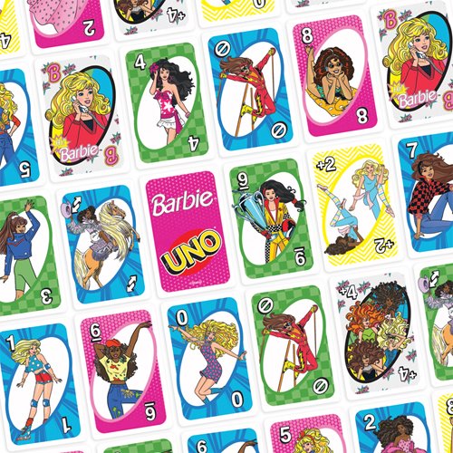 UNO Barbie Card Game