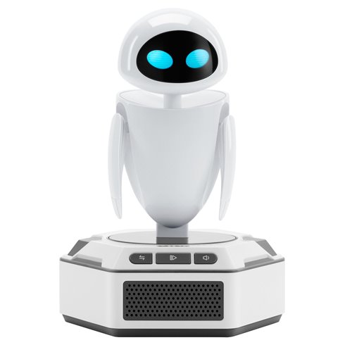 Wall-E Mini Robots Pals Pack Wall-E and Eve Robots with Base
