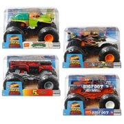 Hot Wheels Monster Trucks 1:24 Scale 2023 Mix 3 Vehicle Case of 4