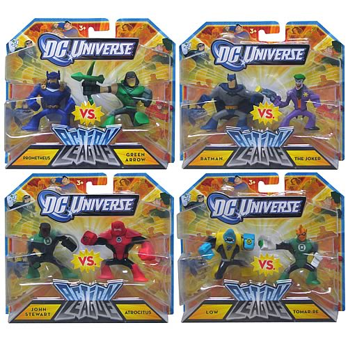 DC Universe Action League 2-Pack Mini-Figures Wave 2 Set