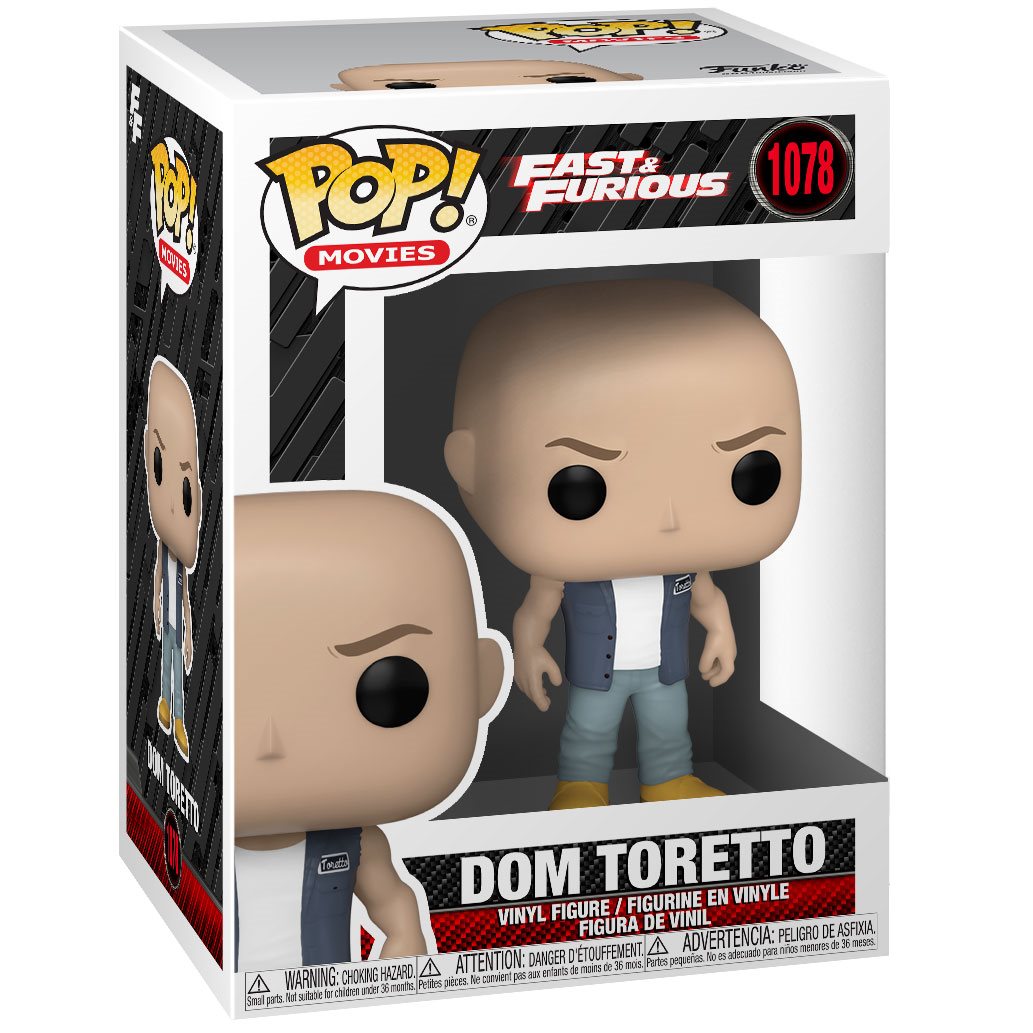 Funko Fast Furious POP Movies Dominic Toretto Vinyl Figure 1078 - ToyWiz