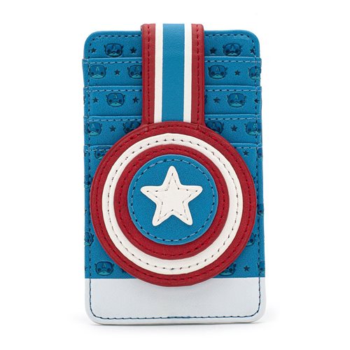 Marvel Captain America Shield Pop! by Loungefly Cardholder