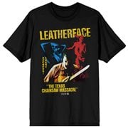 Texas Chainsaw Massacre Leatherface Collage T-Shirt