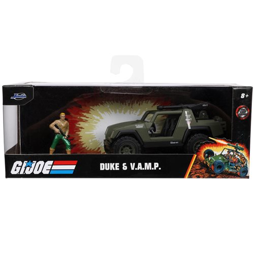 G.I. Joe Hollywood Rides VAMP 1:32 Scale Die-Cast Metal Vehicle with Duke Nano Figure