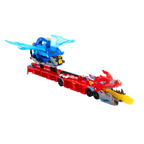 Hot Wheels Ultimate Dual Dragon Transporter Playset