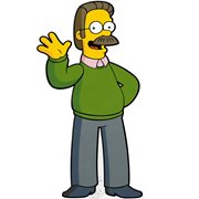 The Simpsons Ned Flanders FiGPiN FiGPiN Classic 3-Inch Enamel Pin