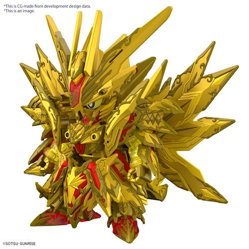 Gundam SDW Heroes Superior Strike Freedom Dragon Model Kit
