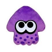 Splatoon Purple Squid Pillow Plush