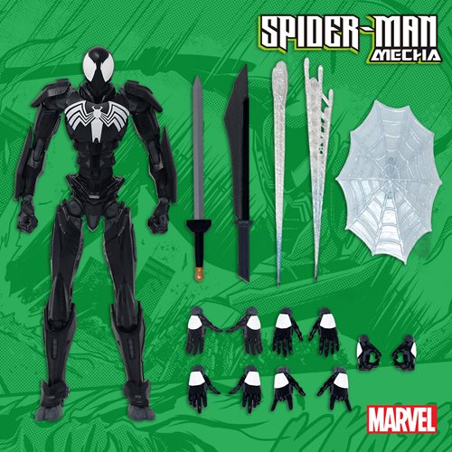 Spider-Man Mecha Symbiote Variant 10-Inch Action Figure
