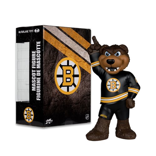 NHL Boston Bruins Blades Mascot Posed Figure