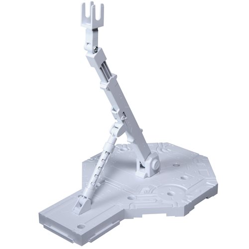 Action Base White 1:100 Scale Gundam Model Display Stand
