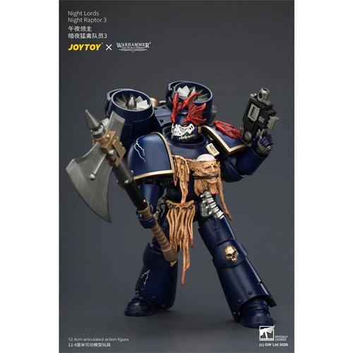 Joy Toy Warhammer The Horus Heresy Night Lords Night Raptor 3 1:18 Scale Action Figure