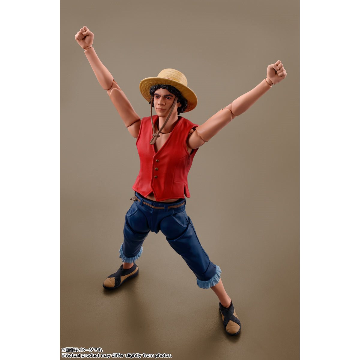 Television Masterpiece - Scale Fully Poseable Figure: ONE PIECE (Netflix) - Monkey  D. Luffy