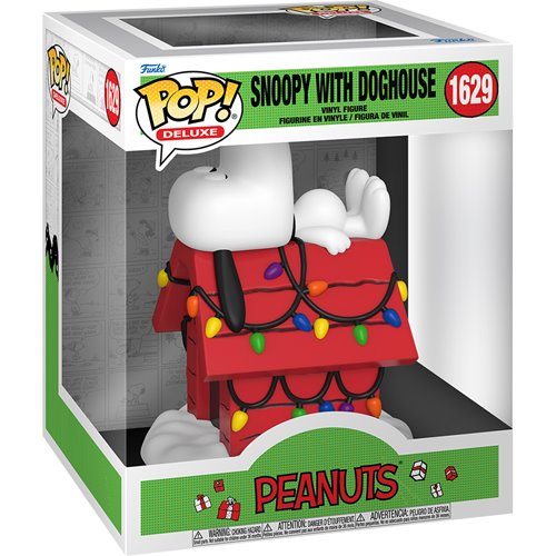 A Charlie Brown Christmas Snoopy and Doghouse Deluxe Funko Pop! Vinyl Figure