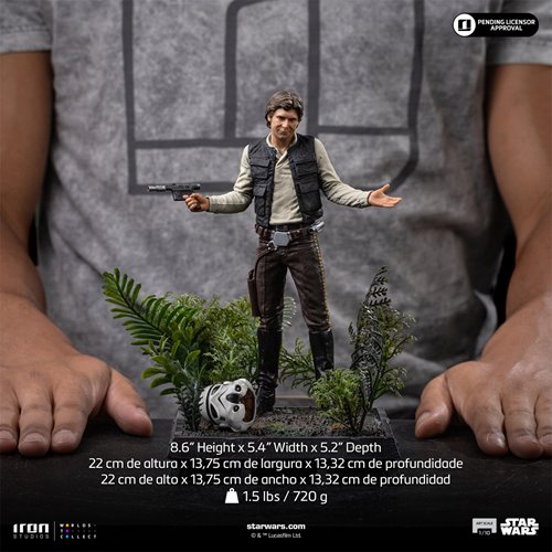 Star Wars: Return of the Jedi Han Solo 1/10 Art Scale Limited Edition Statue