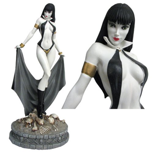 Women of Dynamite Vampirella Black and White Edition Statue
