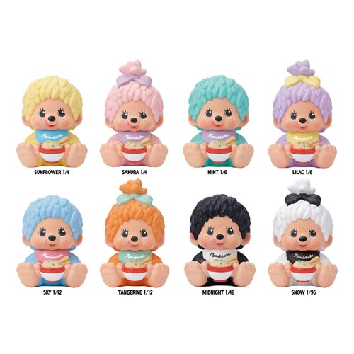 Monchhichi Sakura Series Rokimoto Cup Random Vinyl Figure