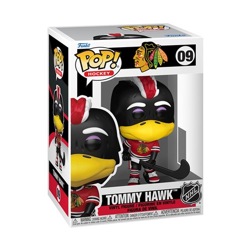 NHL Mascots Blackhawks Tommy Hawk Funko Pop! Vinyl Figure