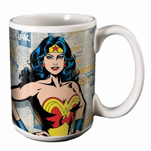 Wonder Woman Comics 12 oz. Mug