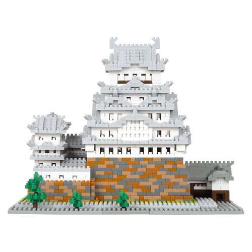World Famous Buildings Himeji Castle Deluxe Edition Nanoblock Advanced Hobby Constructible Figure