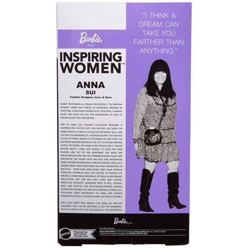 Anna Sui Barbie Inspiring Women Doll
