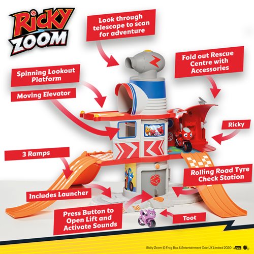 Ricky Zoom Ricky's House Adventure Playset