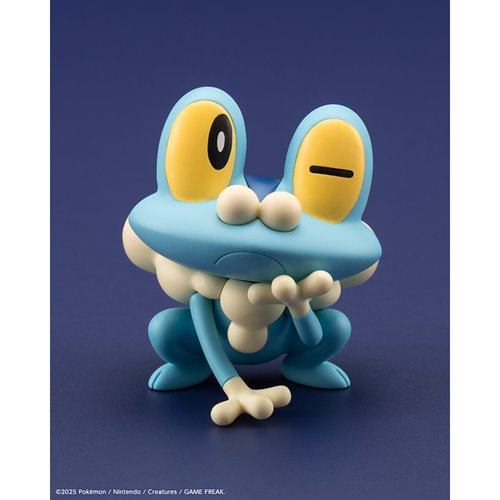 Pokemon Calem with Froakie ArtFX J 1:8 Scale Statue