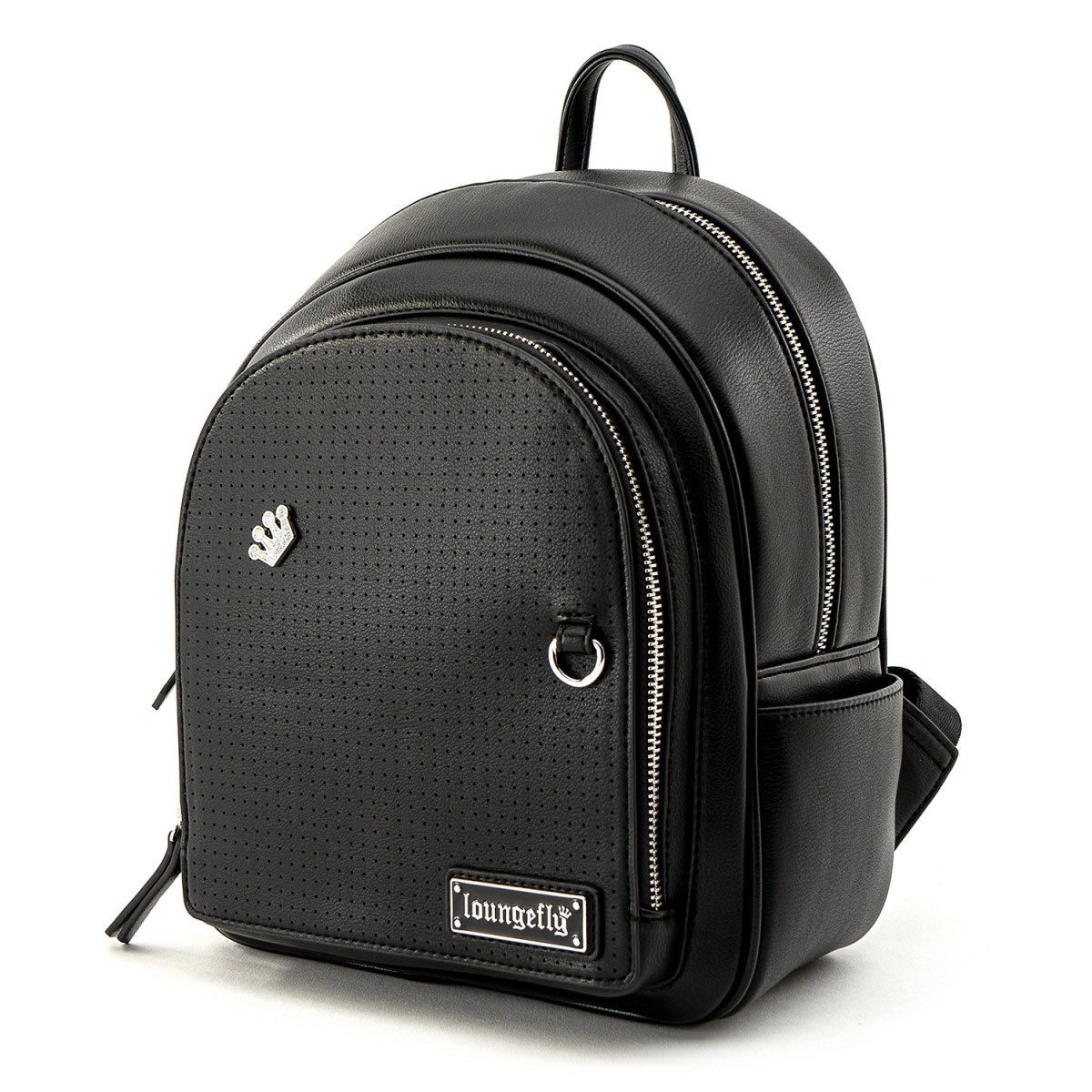 Loungefly Black Pin Trader Mini Backpack - Entertainment Earth