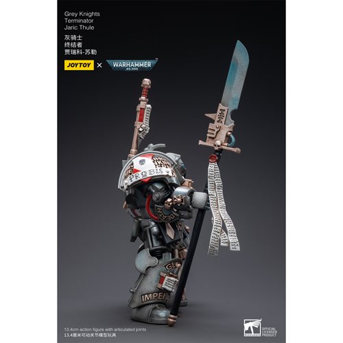 Joy Toy Warhammer 40,000 Grey Knights Terminator Jaric Thule 1:18 Scale Action Figure