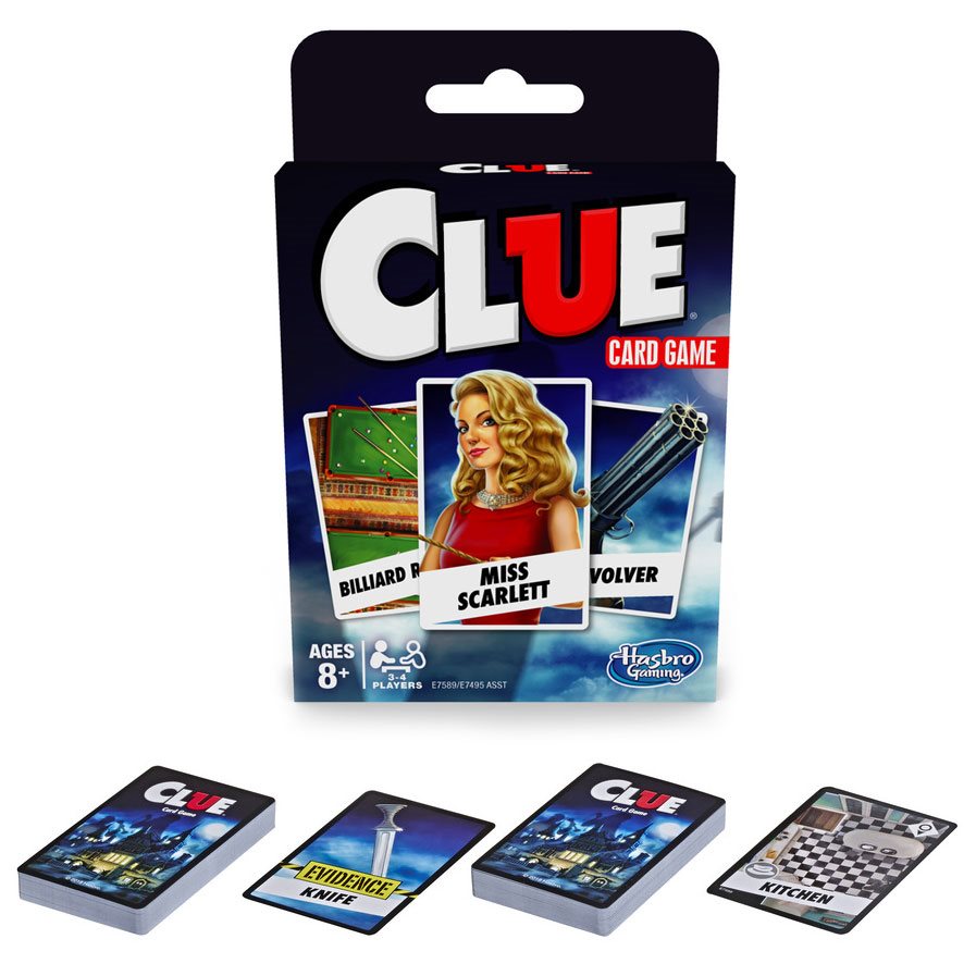 Hasbro Gaming Cluedo Card Game