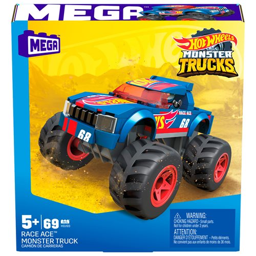 Hot Wheels Mega Construx Race Ace Monster Truck