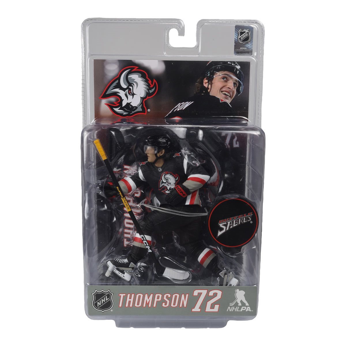 NHL SportsPicks Buffalo Sabres Tage Thompson 7-Inch Scale Posed