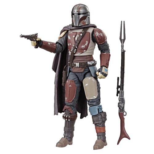 Star Wars The Black Series The Mandalorian 6-Inch Action Figure, Not Mint