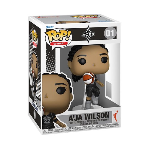 WNBA Aces A'ja Wilson Funko Pop! Vinyl Figure