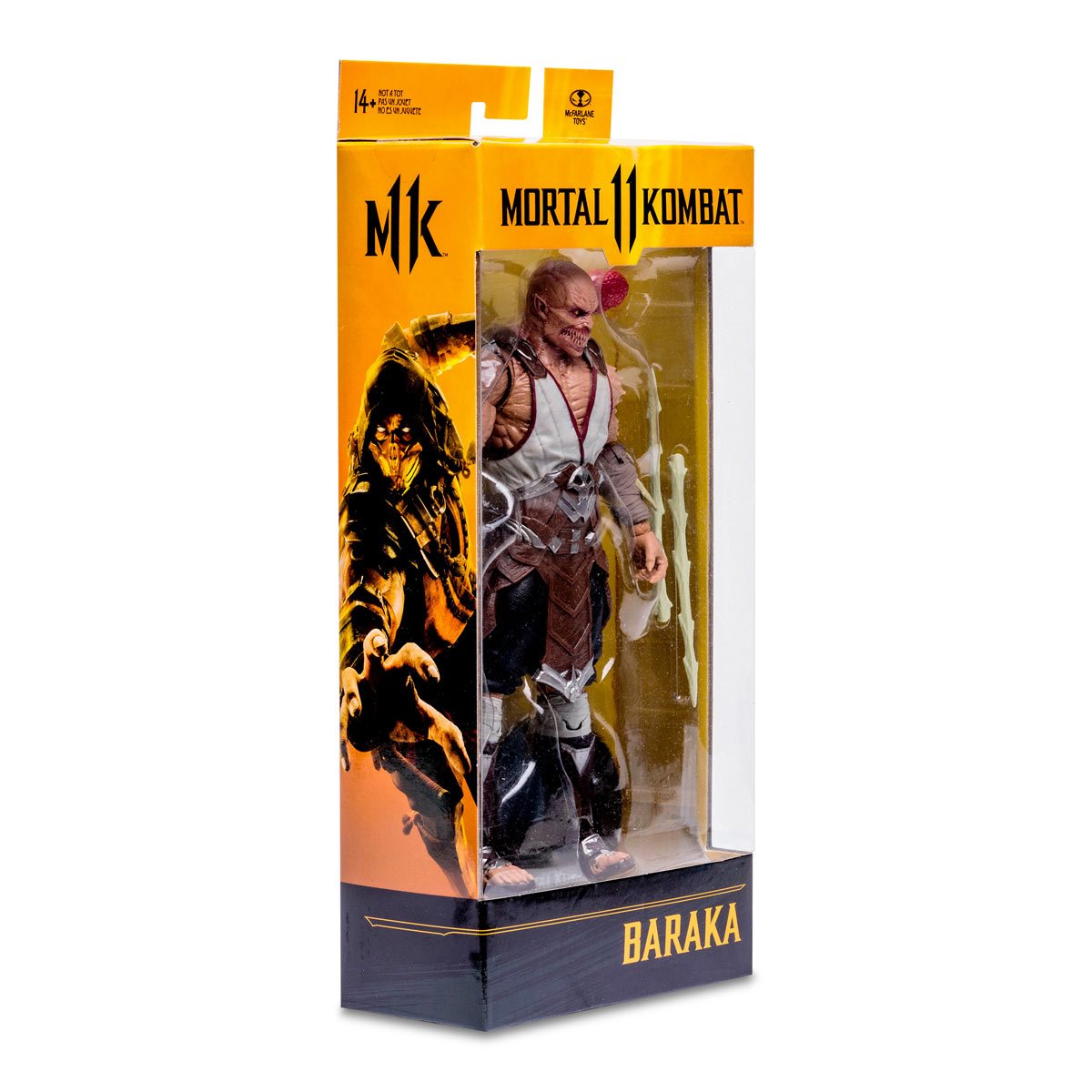 Mcfarlane Figure Mortal Kombat Baraka Multicolor