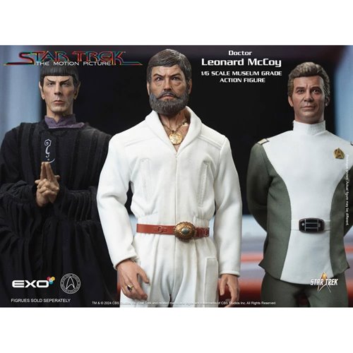Star Trek: The Motion Picture Dr. Leonard Bones McCoy 1:6 Scale Action Figure