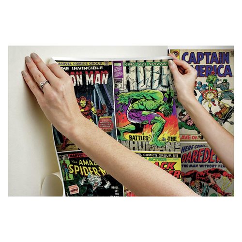 Marvel Comic Cover Peel and Stick Wall Mural