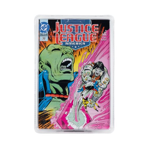 DC Direct Page Punchers Wave 12 Martian Manhunter Justice League #77 7-Inch Scale Action Figure with